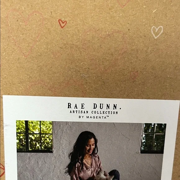 New Rae Dunn Yours & Mine Heart Mugs - Picture 2 of 15